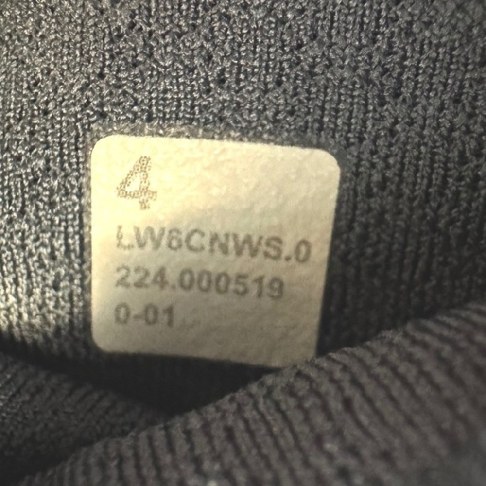 Lululemon Ribbed Softstreme Zip-Leg Crop Pant 25"‎ Blue Gray Size 4 - Picture 6 of 7